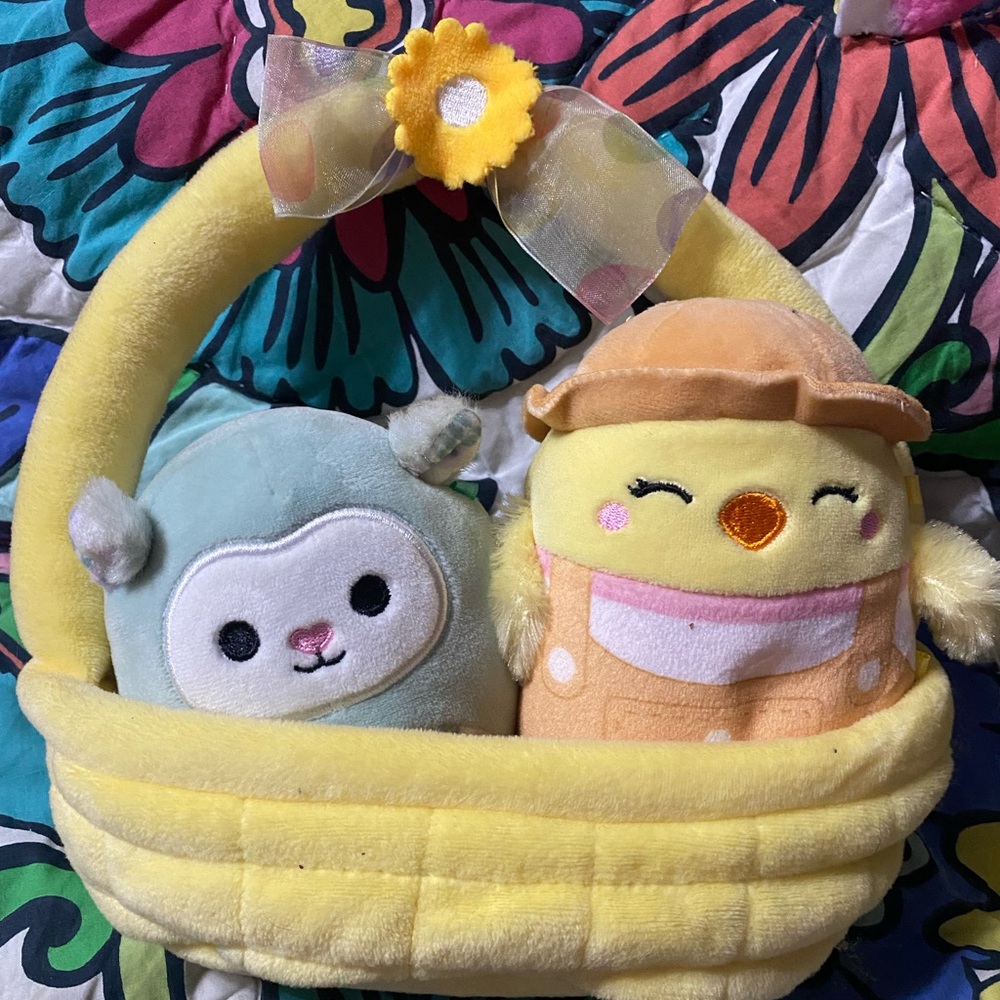 Squishmallow Easter Basket
